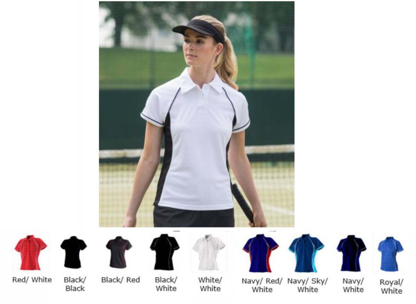Finden & Hales LV371 Ladies Piped Performance Piped polo
